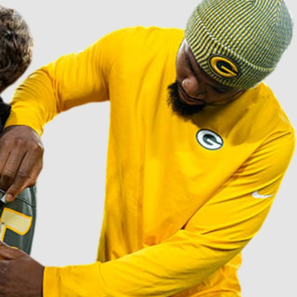 Micah Parsons Packers 2026 Long Sleeve Sideline Performance Shirt 2