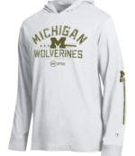 Michigan Wolverines Operation Hat Trick Hooded Game Day T-Shirt