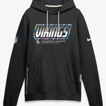 Minnesota Vikings 2026 Crucial Catch Pullover Hoodie 1