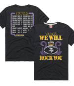 Minnesota Vikings 2026 NFL Charcoal Tri-Blend T-Shirt 1