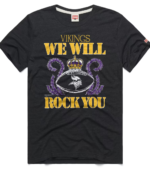 Minnesota Vikings 2026 NFL Charcoal Tri-Blend T-Shirt 2