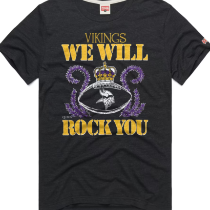 Minnesota Vikings 2026 NFL Charcoal Tri-Blend T-Shirt 2