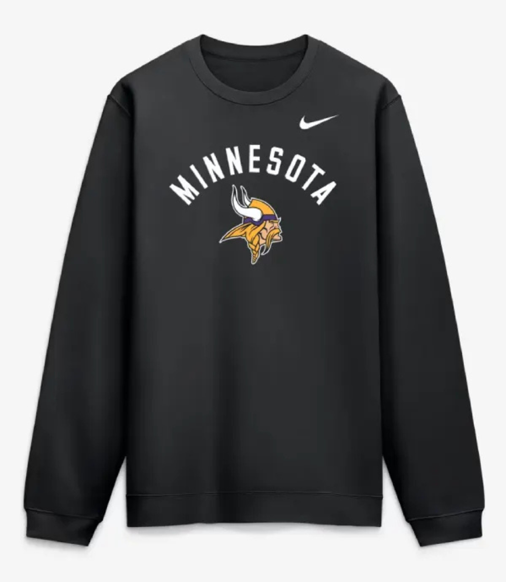Minnesota Vikings Primetime Club Sweatshirt 1 Minnesota Vikings Primetime Club Sweatshirt 1