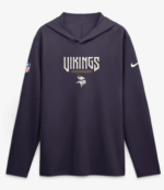 Minnesota Vikings Rivalries Hooded Long-Sleeve Tee 1