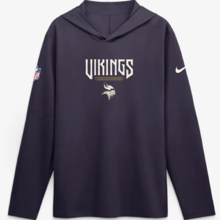 Minnesota Vikings Rivalries Hooded Long-Sleeve Tee 1