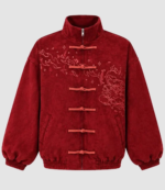 Neptun Avatar Maroon Chinese Jacket 1
