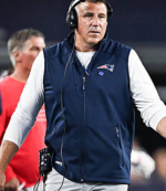 New England Patriots 2026 Preseason Coach Mike Vrabel Vest 1