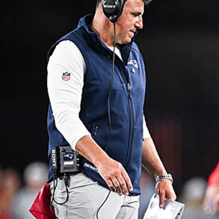 New England Patriots 2026 Preseason Coach Mike Vrabel Vest 2