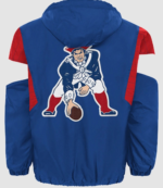 New England Patriots 2026 Starter Throwback Half-Zip Jacket 2