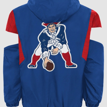 New England Patriots 2026 Starter Throwback Half-Zip Jacket 2