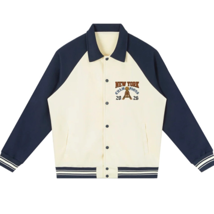 New York Basketball 2026 Championship Varsity Jacket 1