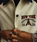 New York Basketball 2026 Championship Varsity Jacket 3