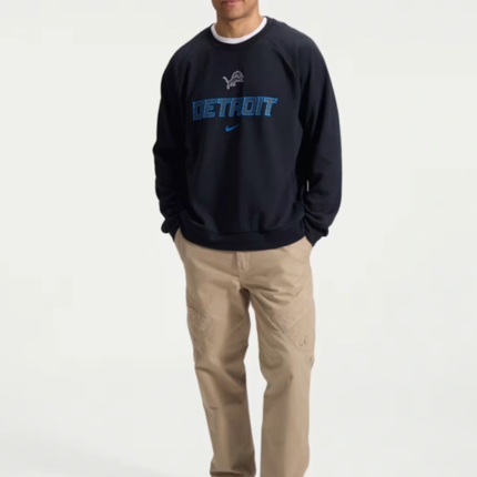 Nike Detroit Lions 2026 Rivalries Crewneck Sweatshirt 1
