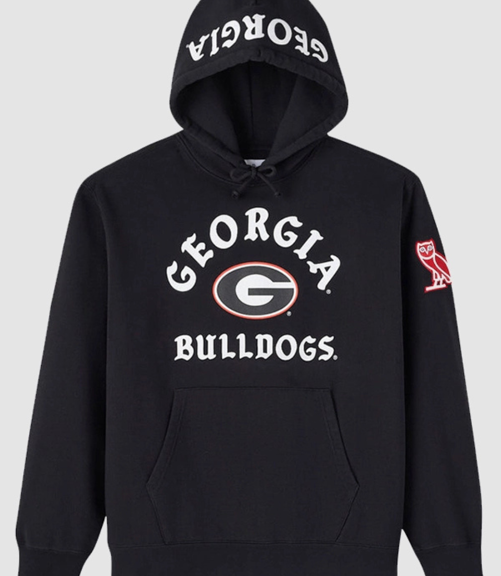 OVO Georgia Bulldogs Pullover Hoodie 1 OVO Georgia Bulldogs Pullover Hoodie 1