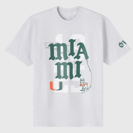 OVO University of Miami Classic T-Shirt 2