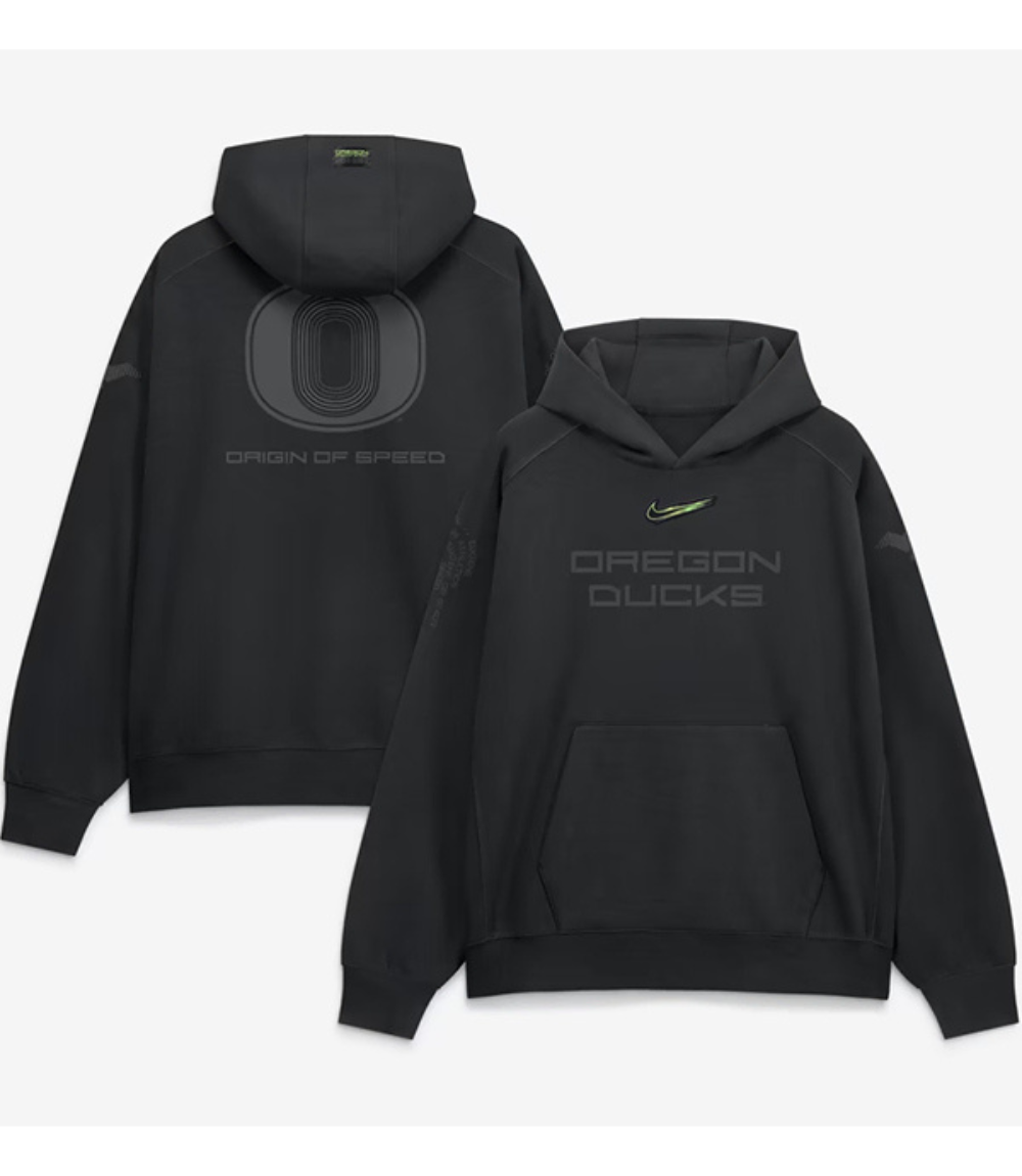 Oregon Ducks 2026 Origin of Speed Hoodie Oregon Ducks 2026 Origin of Speed Hoodie