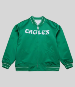 Philadelphia Eagles Reversible Satin Bomber Jacket 1