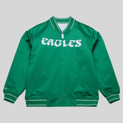 Philadelphia Eagles Reversible Satin Bomber Jacket 1