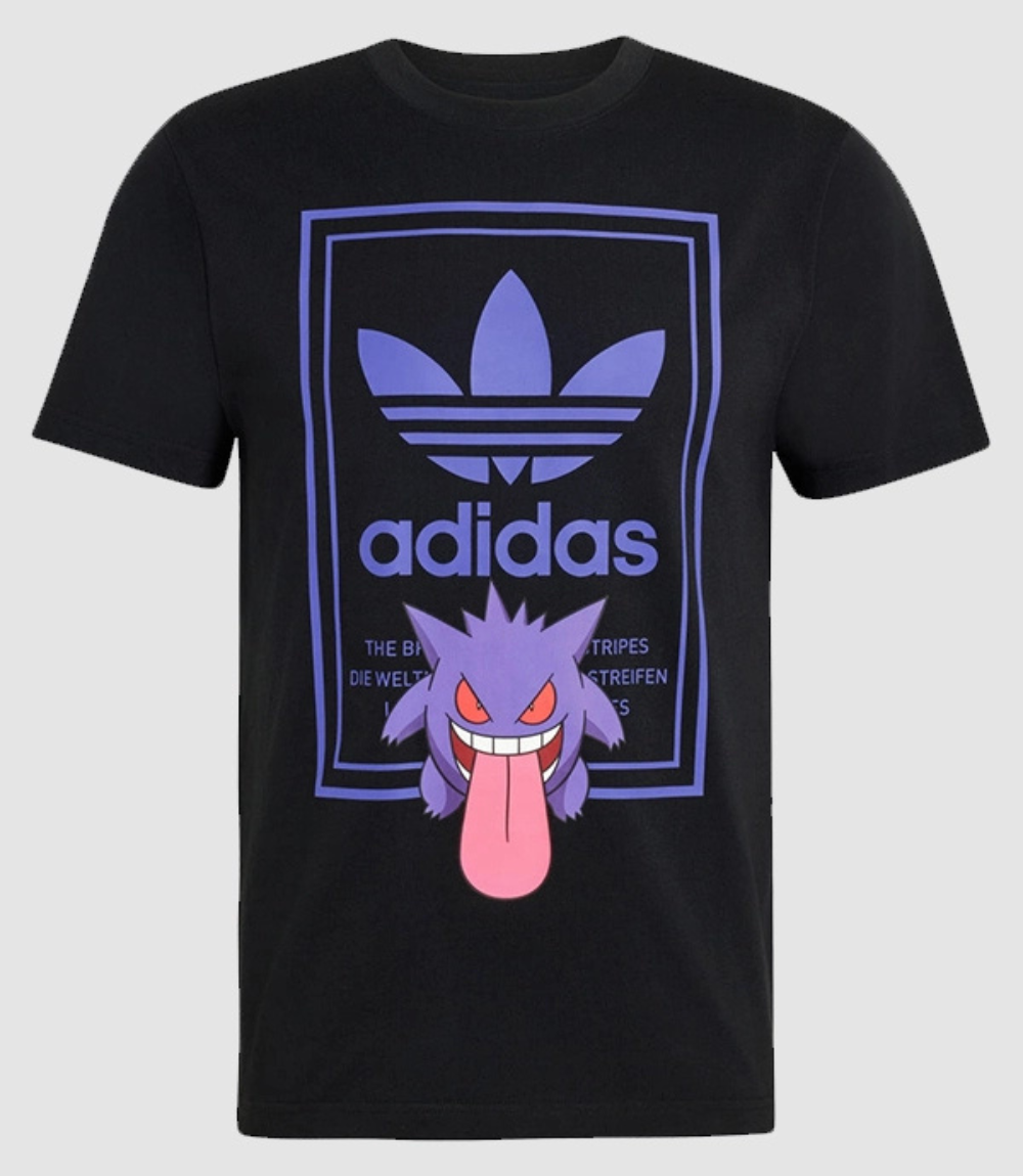 Pokémon x adidas Gengar 8-Ball Graphic T-Shirt 1 Pokémon x adidas Gengar 8-Ball Graphic T-Shirt 1