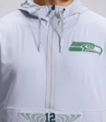 Seattle Seahawks 2026 Nike Rivalries Half-Zip Sideline Anorak 3