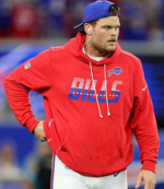 Spencer Brown Buffalo Bills 2026 Sideline Pullover Hoodie 1
