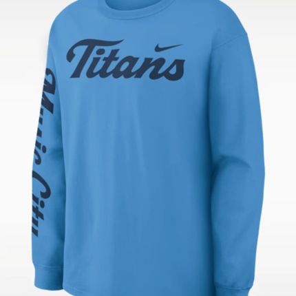 Tennessee Titans Nike 2026 Rivalries Blue Long-Sleeve T-Shirt 1