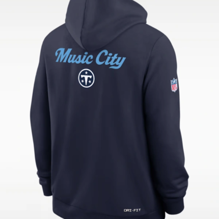 Tennessee Titans Nike Rivalries 2026 Sideline Hoodie 2