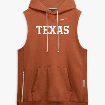 Texas Longhorns 2026 Sleeveless Sideline Hoodie 1