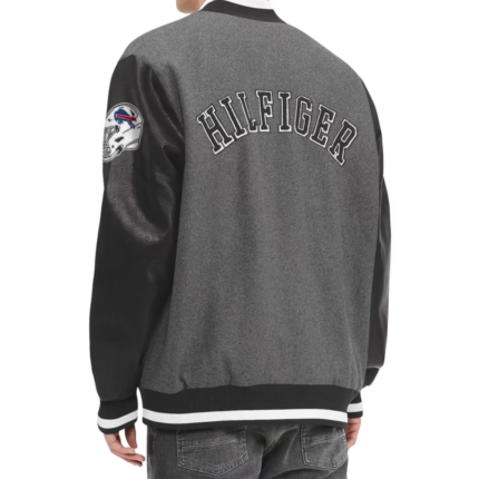 Tommy Hilfiger x Buffalo Bills Gunner Varsity Jacket 2