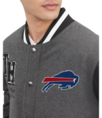 Tommy Hilfiger x Buffalo Bills Gunner Varsity Jacket 3