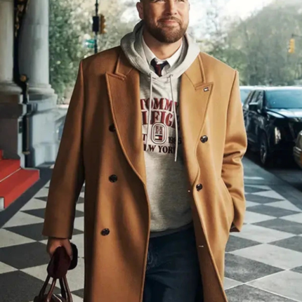 Travis Kelce NYC Trench Coat 2