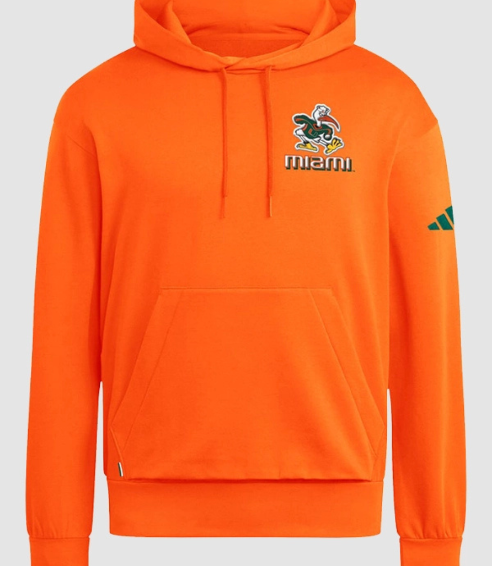 adidas Miami Hurricanes 2026 It’s Back Pullover Hoodie 1 adidas Miami Hurricanes 2026 It’s Back Pullover Hoodie 1