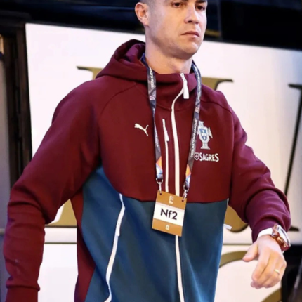 2026 Cristiano Ronaldo Portugal PUMATECH Zip-Up Hoodie