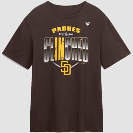 2026 San Diego Padres MLB Postseason Locker Room Tee 1