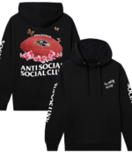 ASSC Baltimore Ravens Floral Print Hoodie (2)