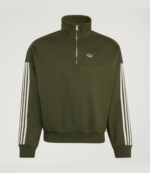 AdiSignature Three Stripes 2026 Half-Zip Sweatshirt (1)