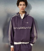 Adidas x ASOS Embroidery oversized Track Jacket