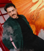 Andrew Koji Street Fighter Green Jacket (2)