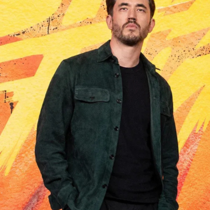 Andrew Koji Street Fighter Green Jacket