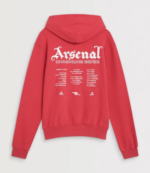 Arsenal Champions Squad 2526 Red Hoodie (1)