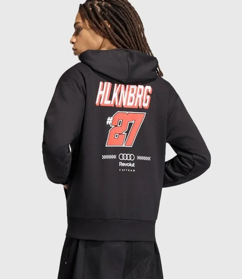 Audi F1 Adidas Nico Hulkenberg Racing Hoodie - Jacksuede