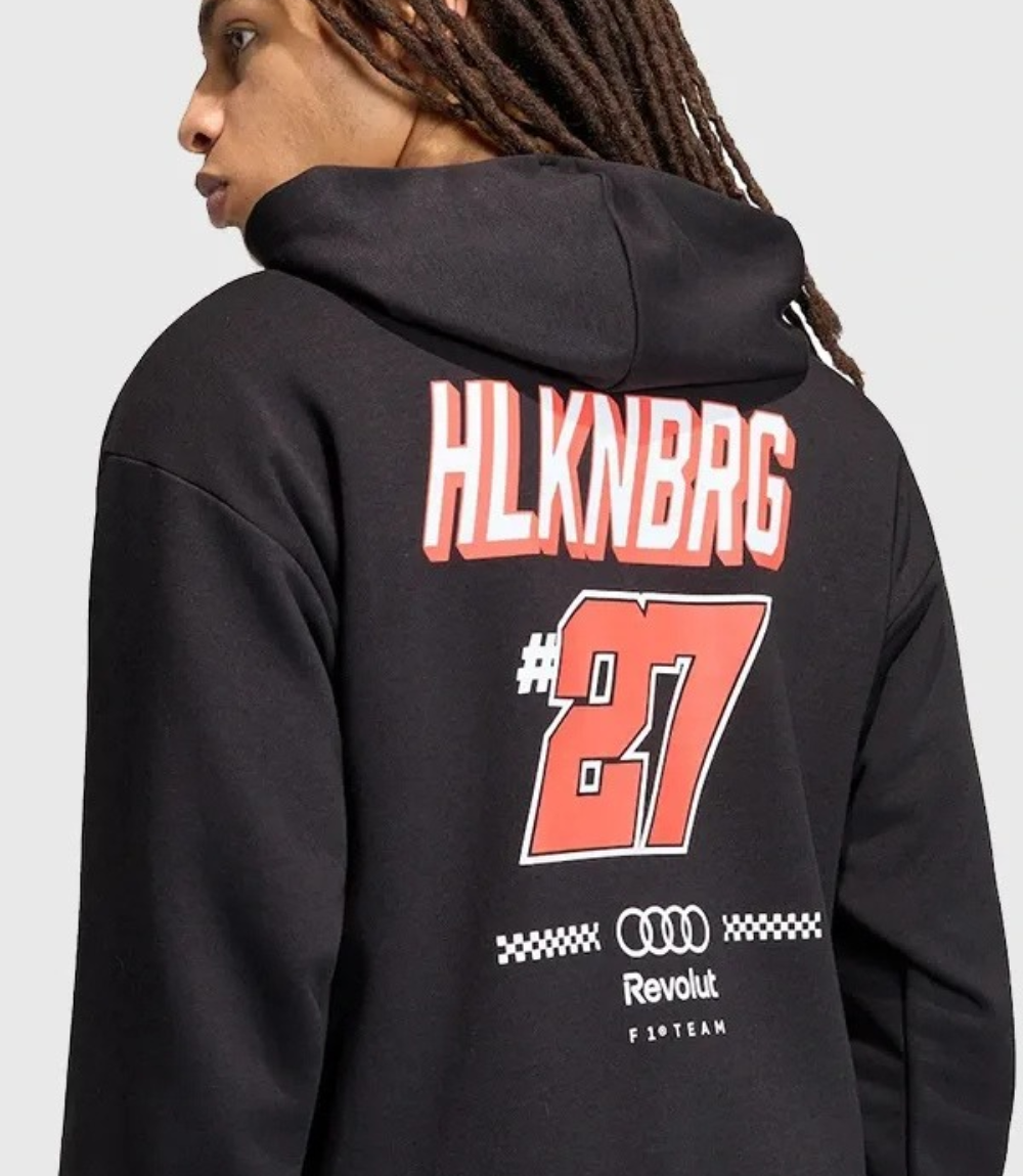 Audi F1 Adidas Nico Hulkenberg Racing Hoodie - Jacksuede