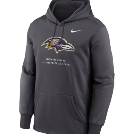 Baltimore Ravens Charcoal Hoodie
