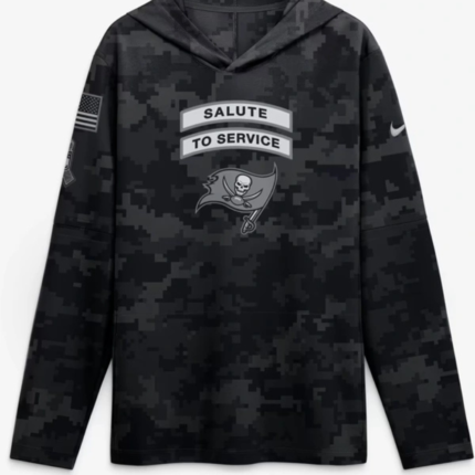 Buccaneers Salute to Service 2026 Long Sleeve Hoodie