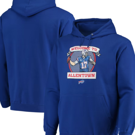 Buffalo Bills Josh Allen Welcome to Allentown Hoodie