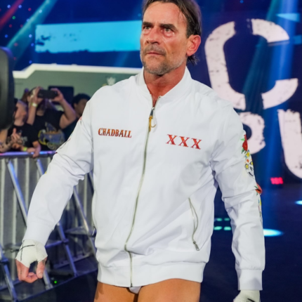 CM Punk Wrestling Event Style Jacket