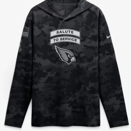 Cardinals 2026 Salute to Service Hoodie Shirt