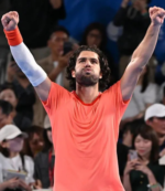 Carlos Alcaraz Orange Tennis T-Shirt (2)