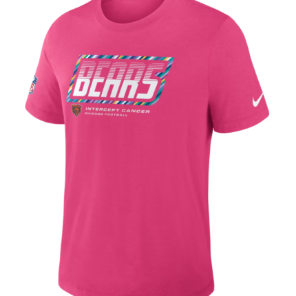 Chicago Bears 2026 Pink Crucial Catch T-Shirt