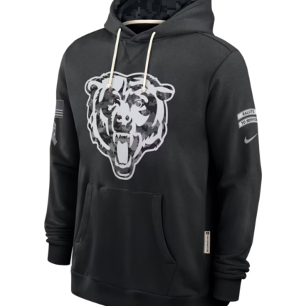 Chicago Bears 2026 Salute to Service Sideline Hoodie